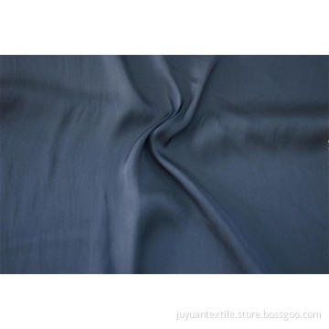 Polyester 50D Sea Island Hammered Satin Solid Fabric